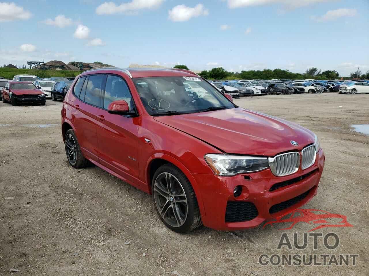 BMW X3 2017 - 5UXWZ7C37H0V88150