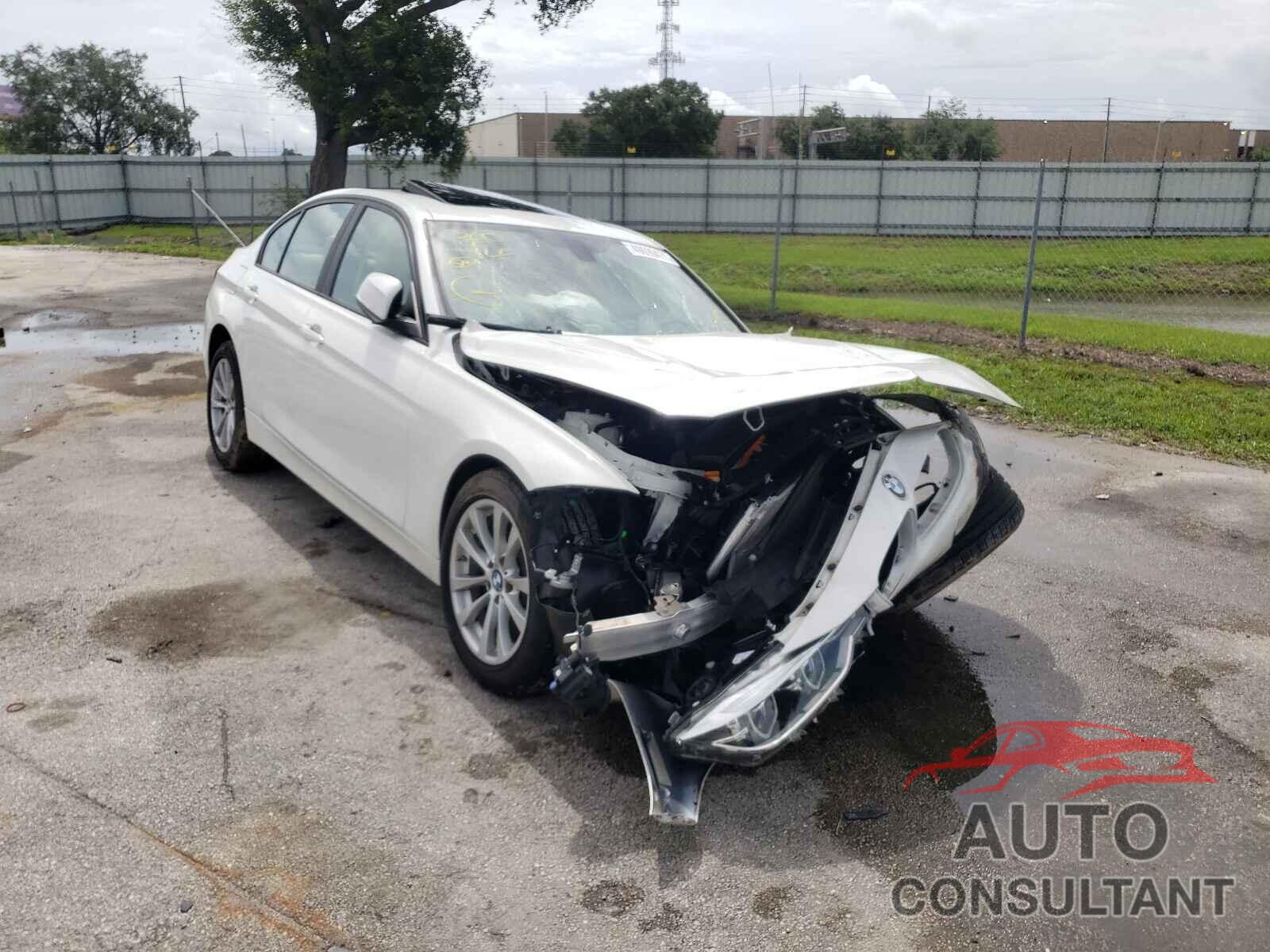 BMW 3 SERIES 2018 - WBA8A9C53JAH12204