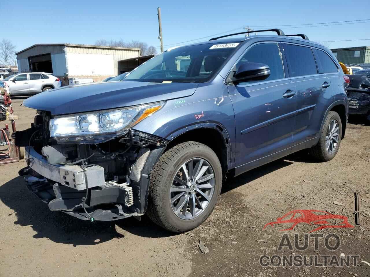 TOYOTA HIGHLANDER 2017 - 5TDJZRFH3HS410988