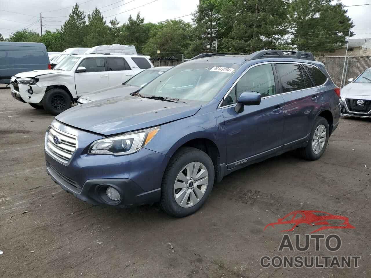 SUBARU OUTBACK 2017 - 4S4BSACC7H3325216