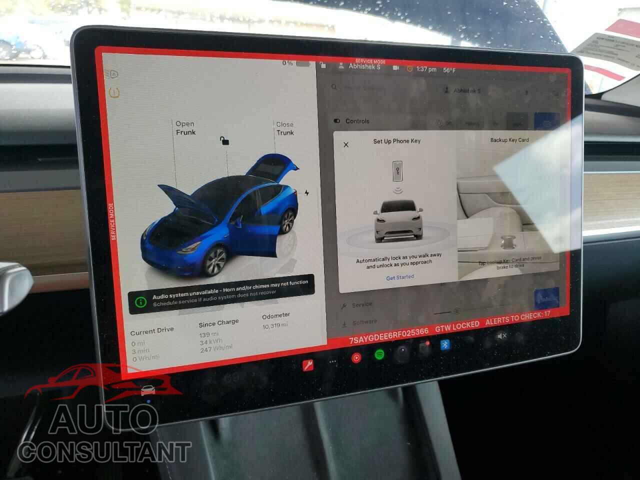 TESLA MODEL Y 2024 - 7SAYGDEE6RF025366