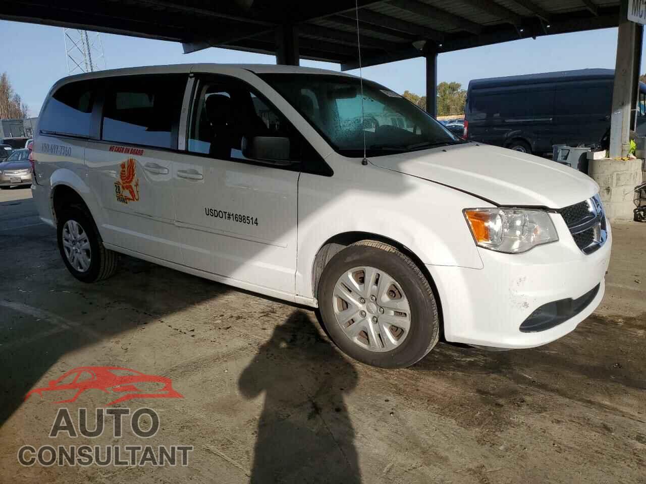 DODGE CARAVAN 2017 - 2C4RDGBG9HR597634