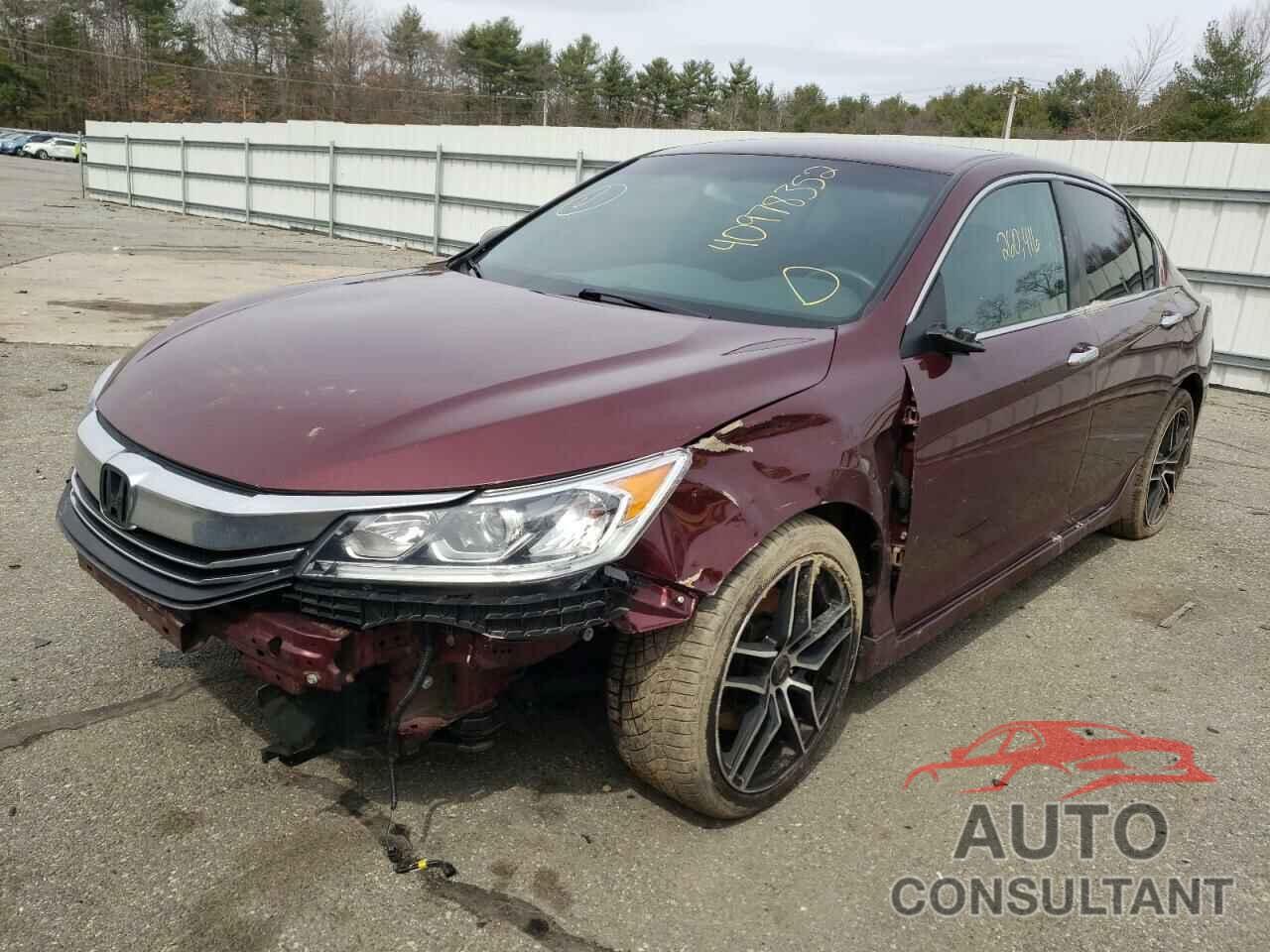 HONDA ACCORD 2016 - 1HGCR2F52GA040197