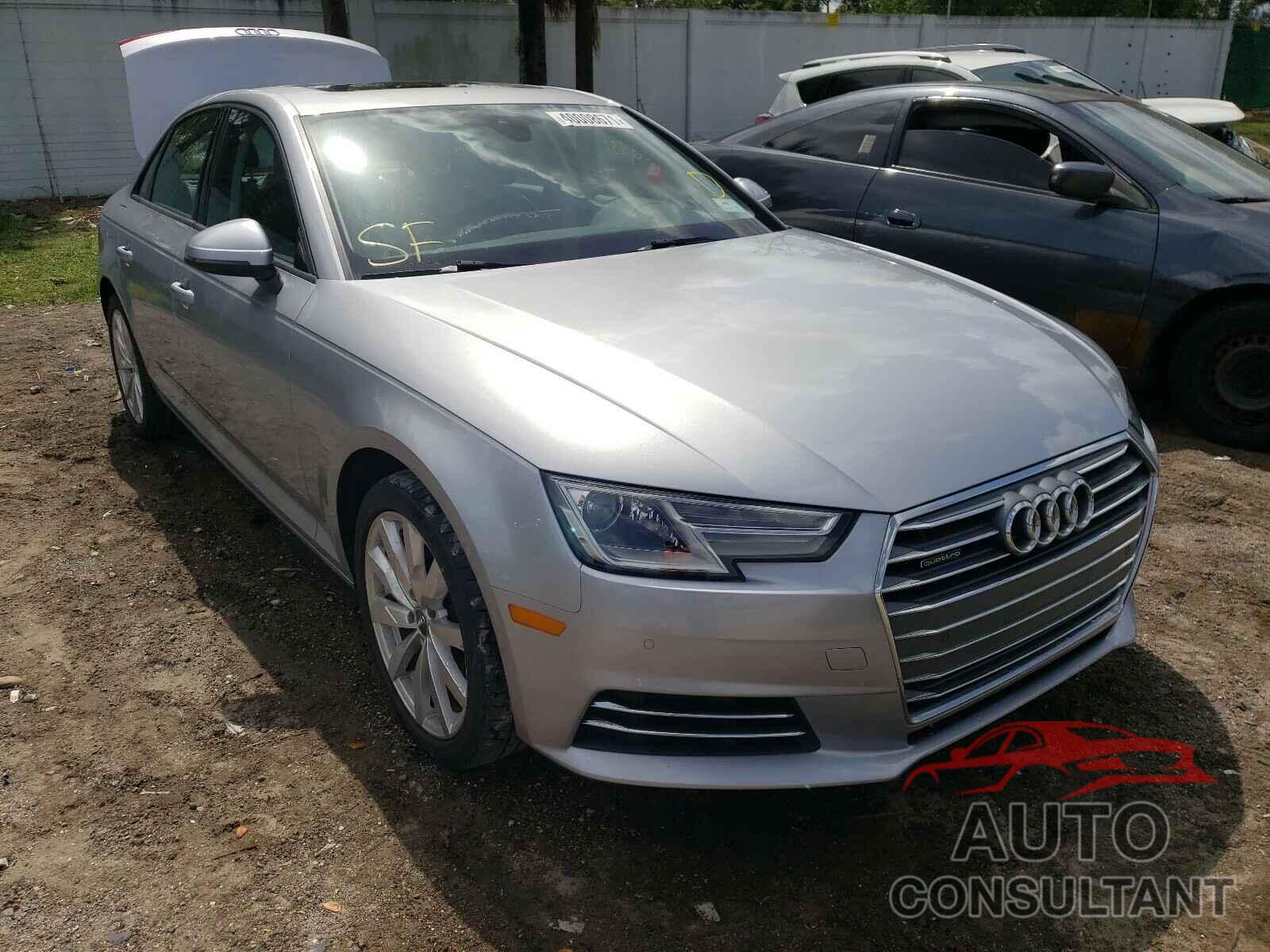 AUDI A4 2017 - WAUANAF47HN006041