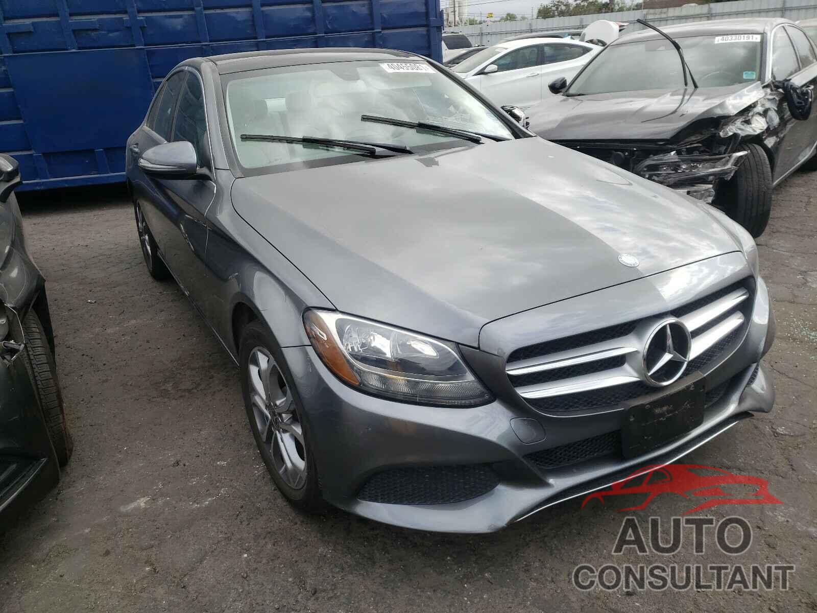 MERCEDES-BENZ C CLASS 2017 - 55SWF4JB1HU212711