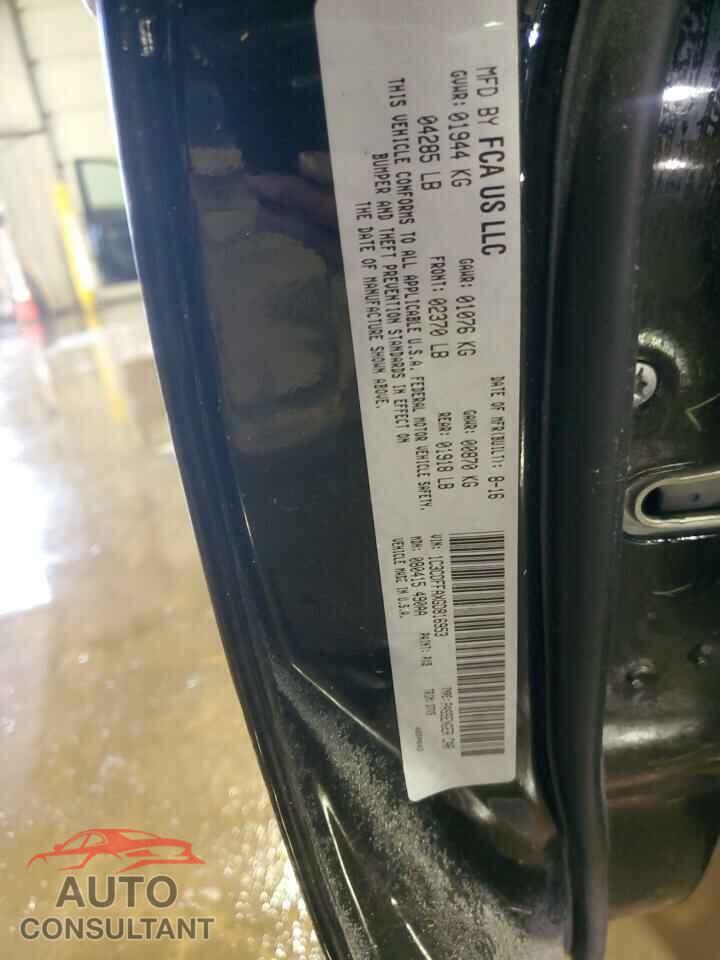 DODGE DART 2016 - 1C3CDFFAXGD816953