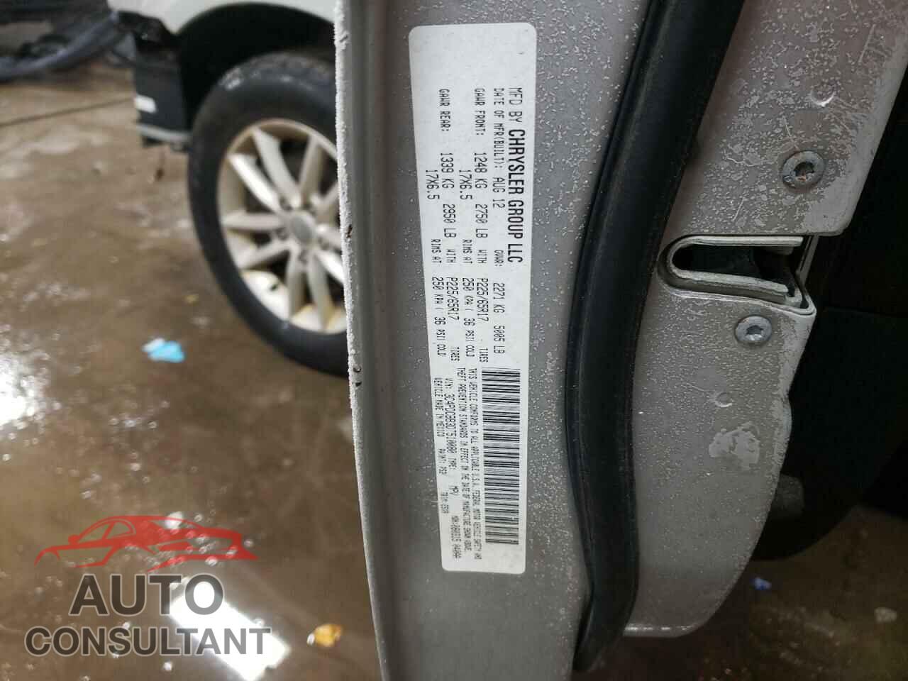 DODGE JOURNEY 2013 - 3C4PDCBB3DT510080
