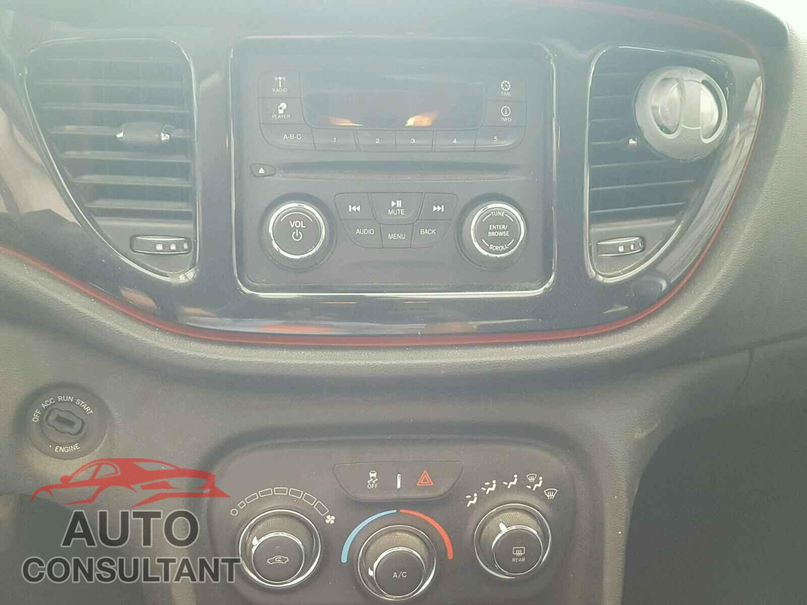 DODGE DART 2015 - 1C3CDFBB3FD172581