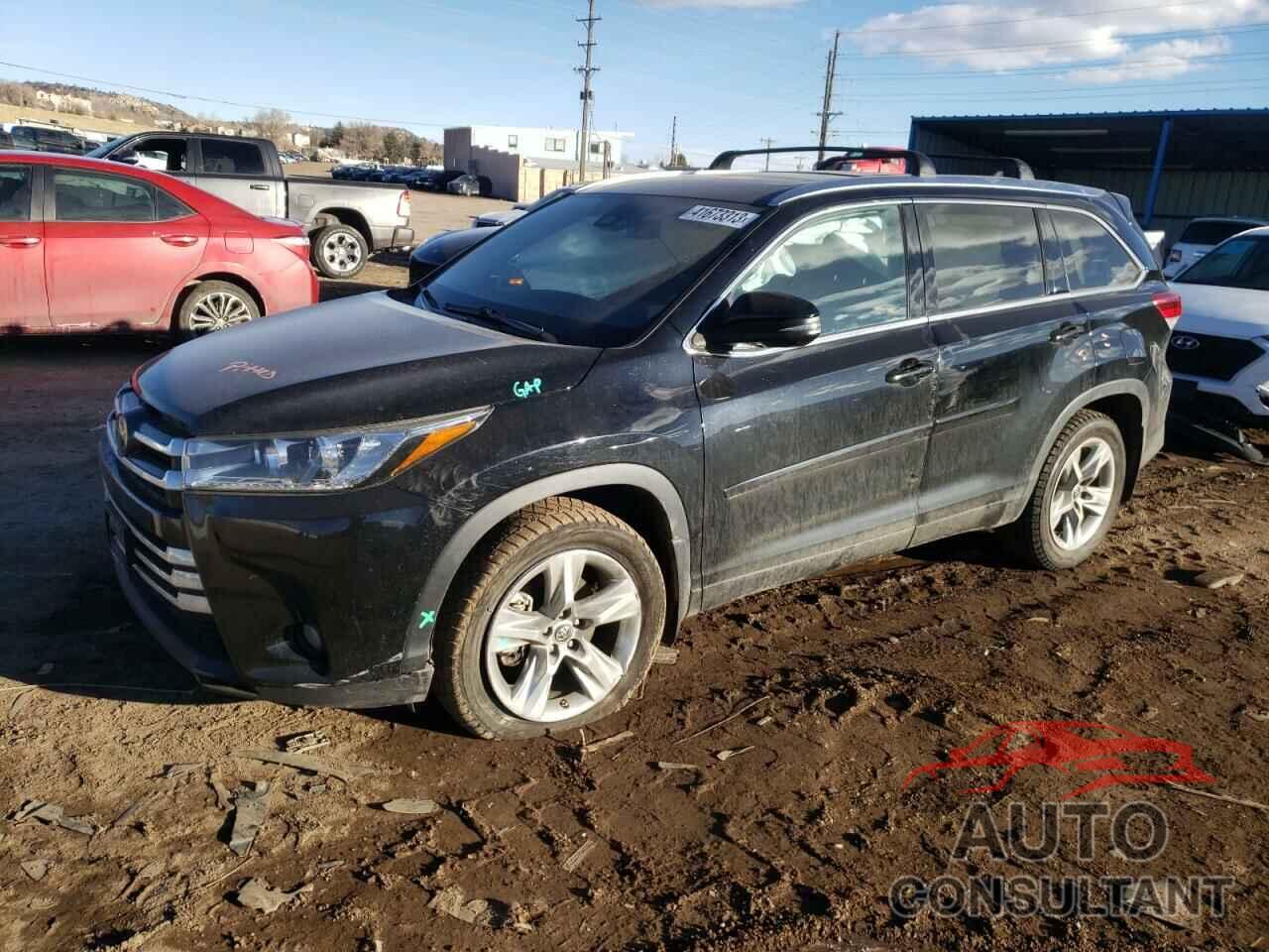 TOYOTA HIGHLANDER 2018 - 5TDDZRFH8JS841586
