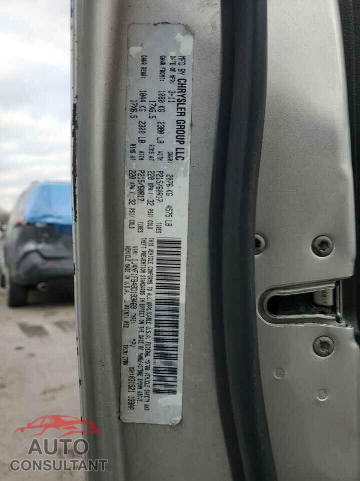 JEEP COMPASS 2011 - 1J4NF1FB4BD193469