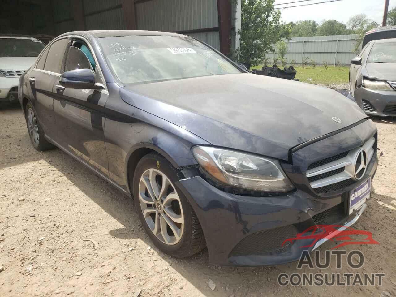 MERCEDES-BENZ C-CLASS 2018 - WDDWF4JB2JR410253