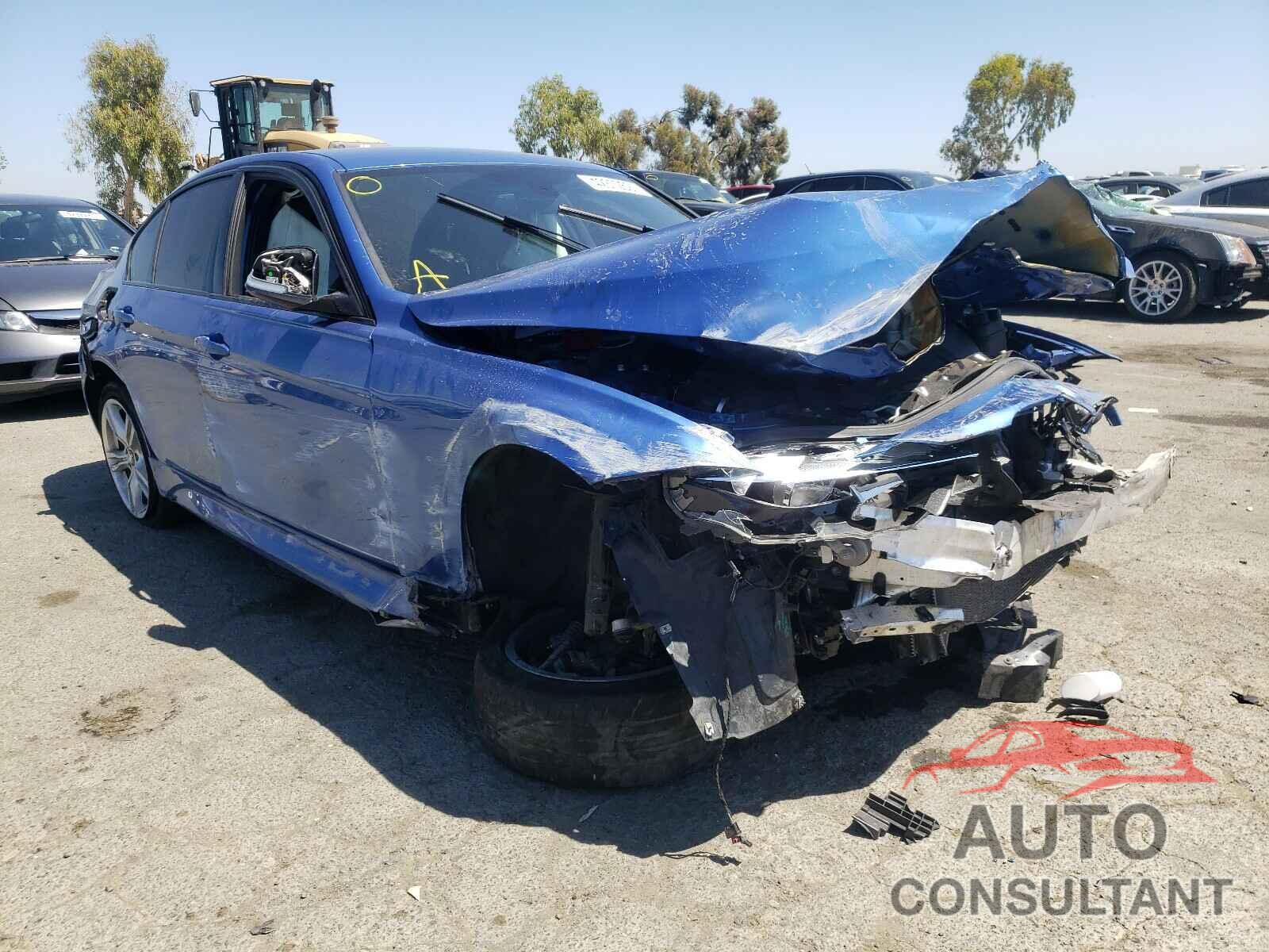 BMW 3 SERIES 2017 - WBA8B9G31HNU54657