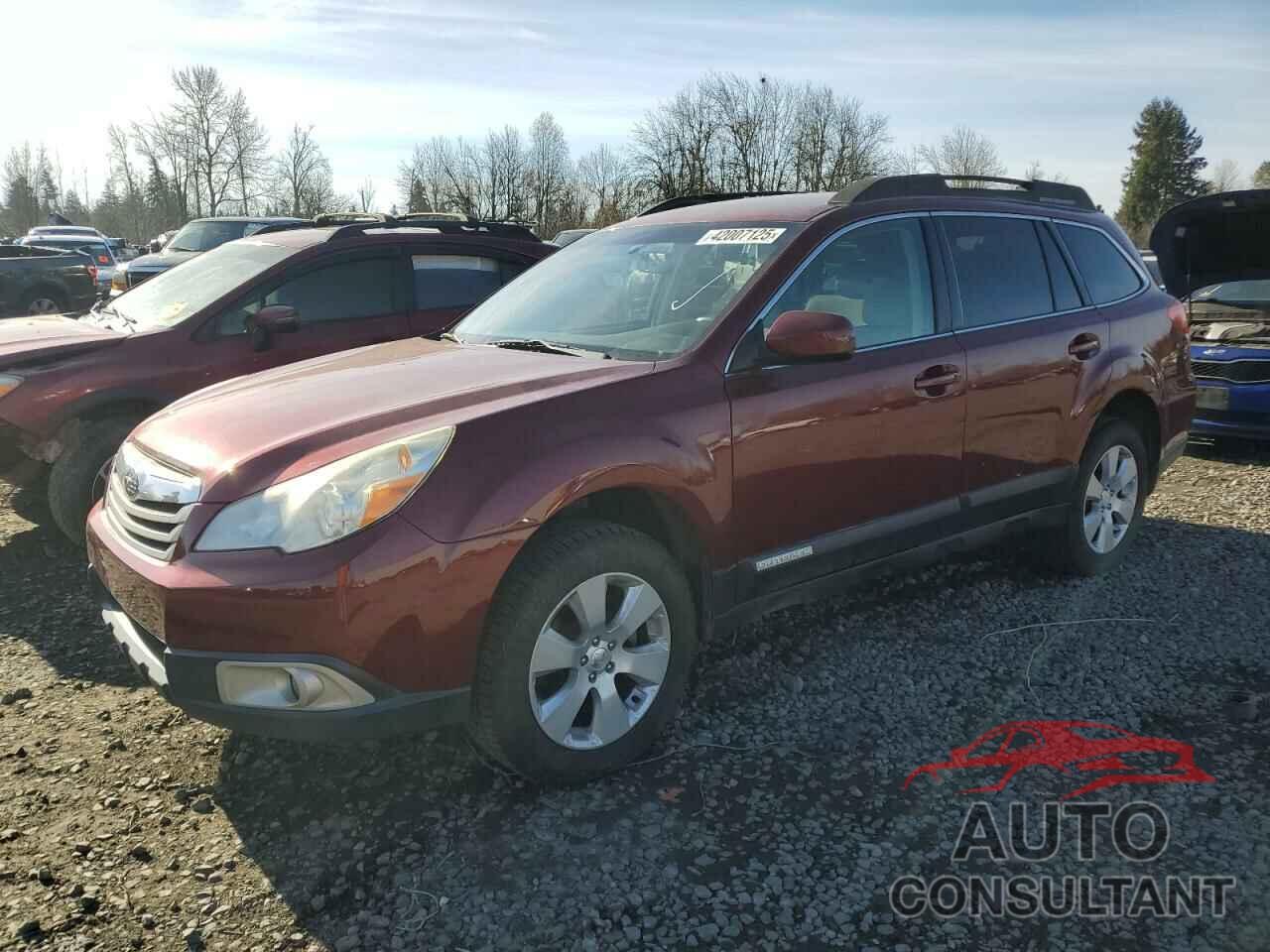 SUBARU OUTBACK 2011 - 4S4BRBCCXB3432849