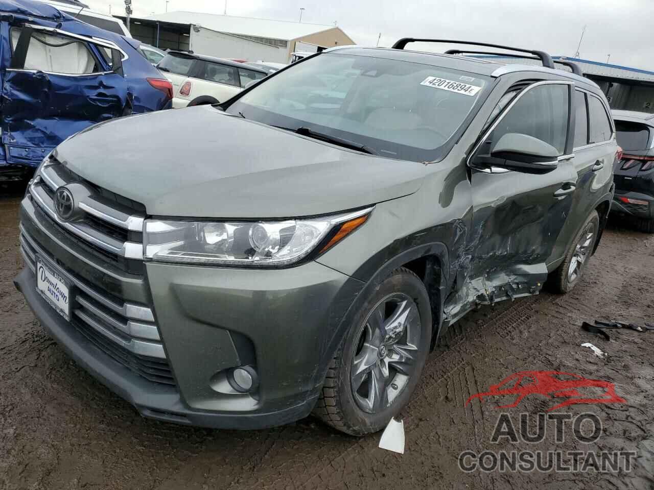 TOYOTA HIGHLANDER 2017 - 5TDDZRFH1HS380905