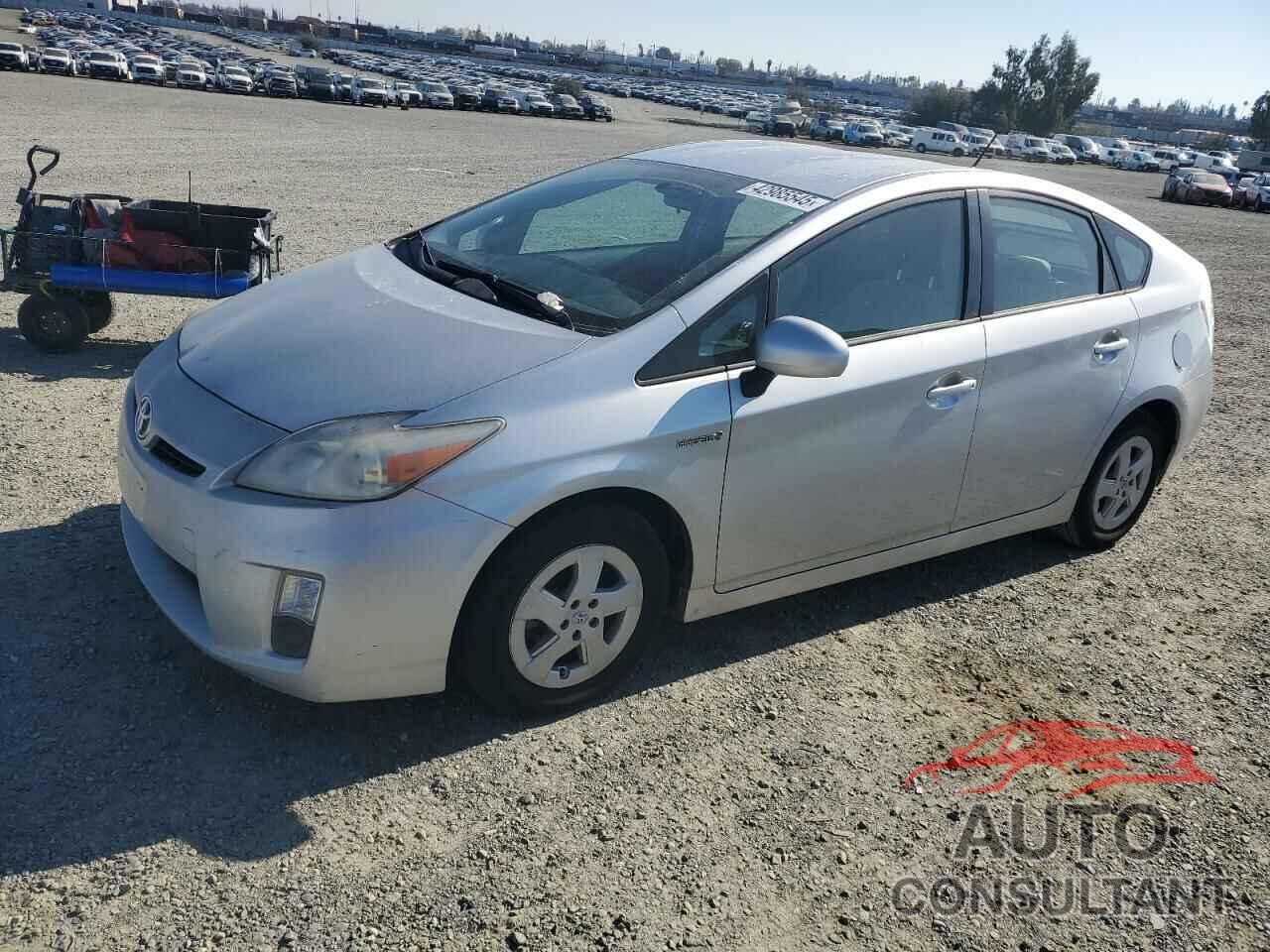 TOYOTA PRIUS 2010 - JTDKN3DUXA5007437