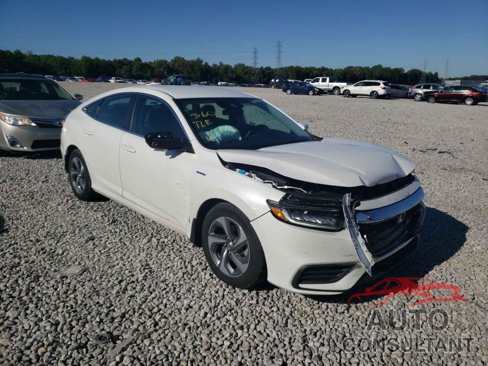 HONDA INSIGHT 2019 - 19XZE4F53KE001429