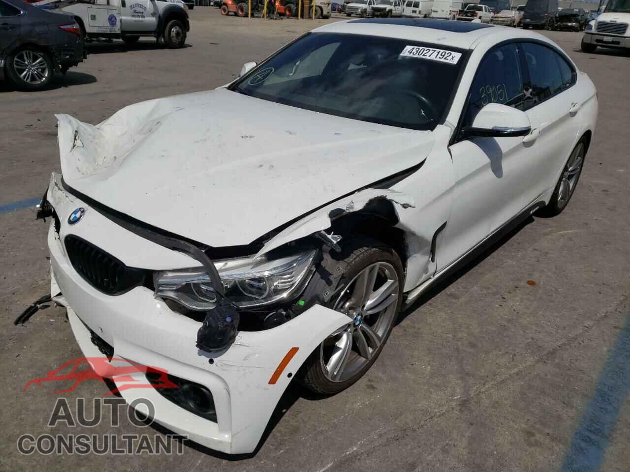 BMW 4 SERIES 2017 - WBA4E3C5XHG186710