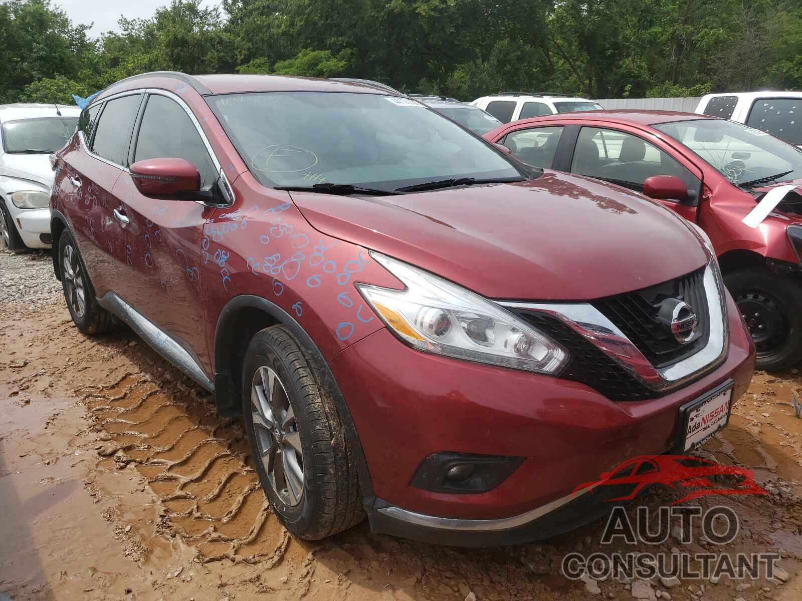 NISSAN MURANO 2016 - 5N1AZ2MG9GN169505