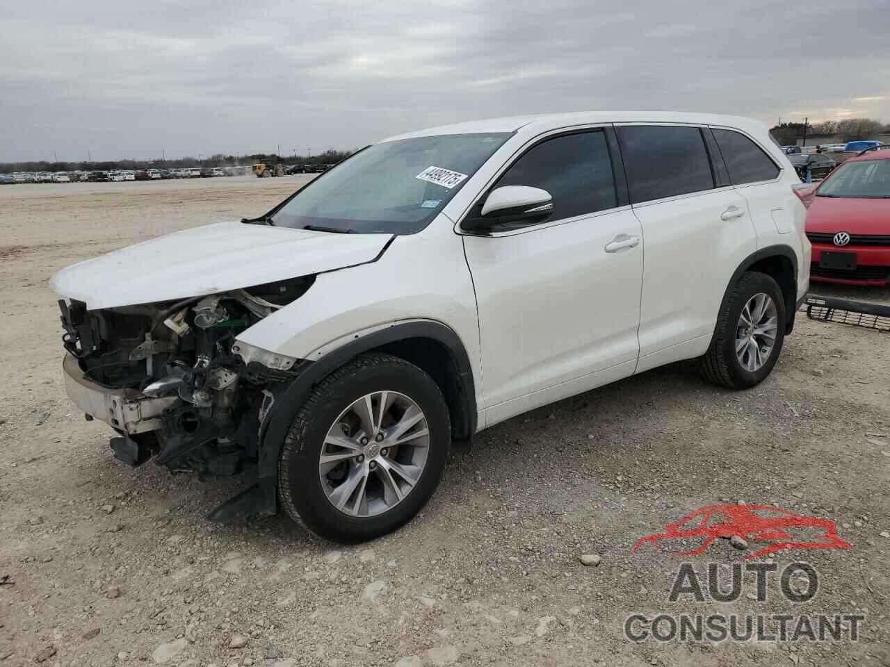 TOYOTA HIGHLANDER 2015 - 5TDZKRFH9FS119335
