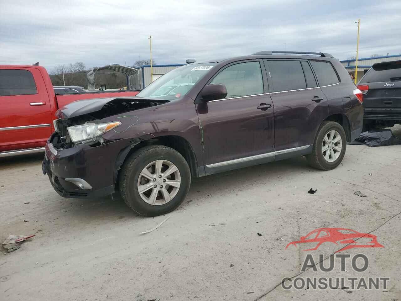 TOYOTA HIGHLANDER 2012 - 5TDBK3EHXCS171407
