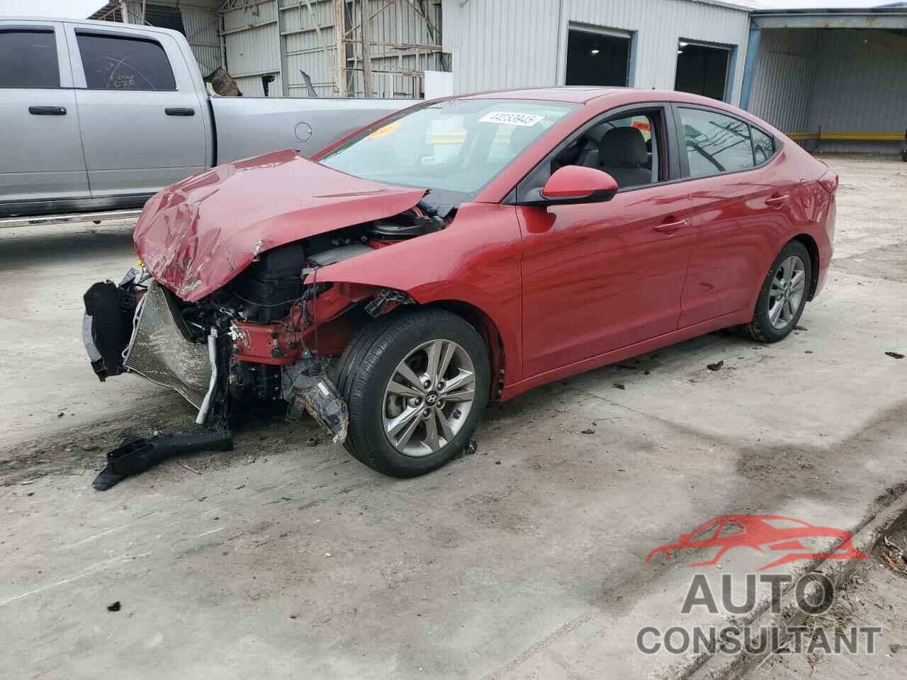 HYUNDAI ELANTRA 2018 - KMHD84LF5JU469821