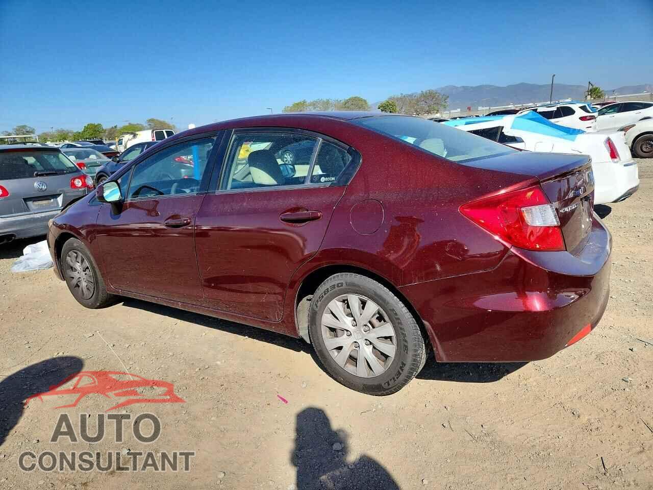 HONDA CIVIC 2012 - JHMFB2F58CS004050