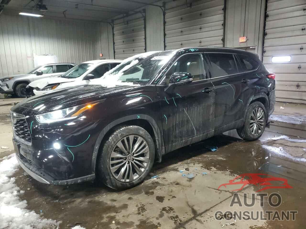 TOYOTA HIGHLANDER 2021 - 5TDFZRBH6MS071911