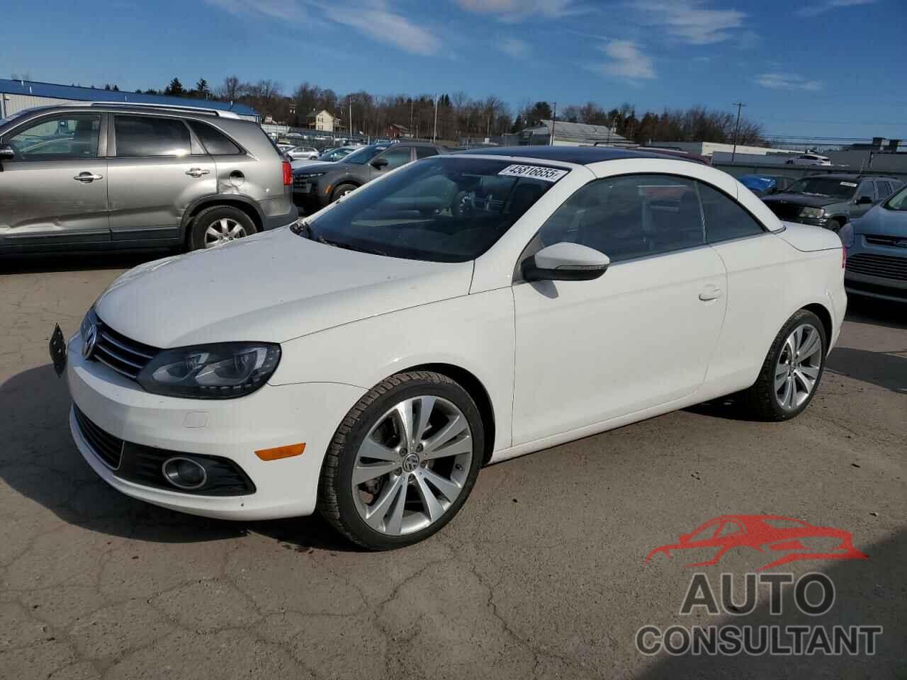 VOLKSWAGEN EOS 2013 - WVWFW8AH3DV002930