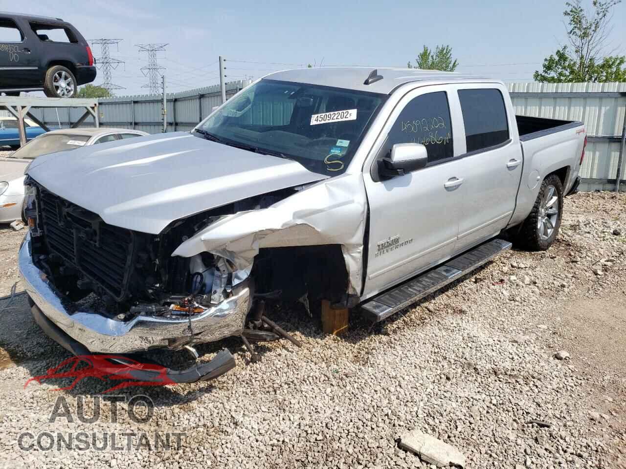 CHEVROLET SILVERADO 2017 - 3GCUKREC2HG168460