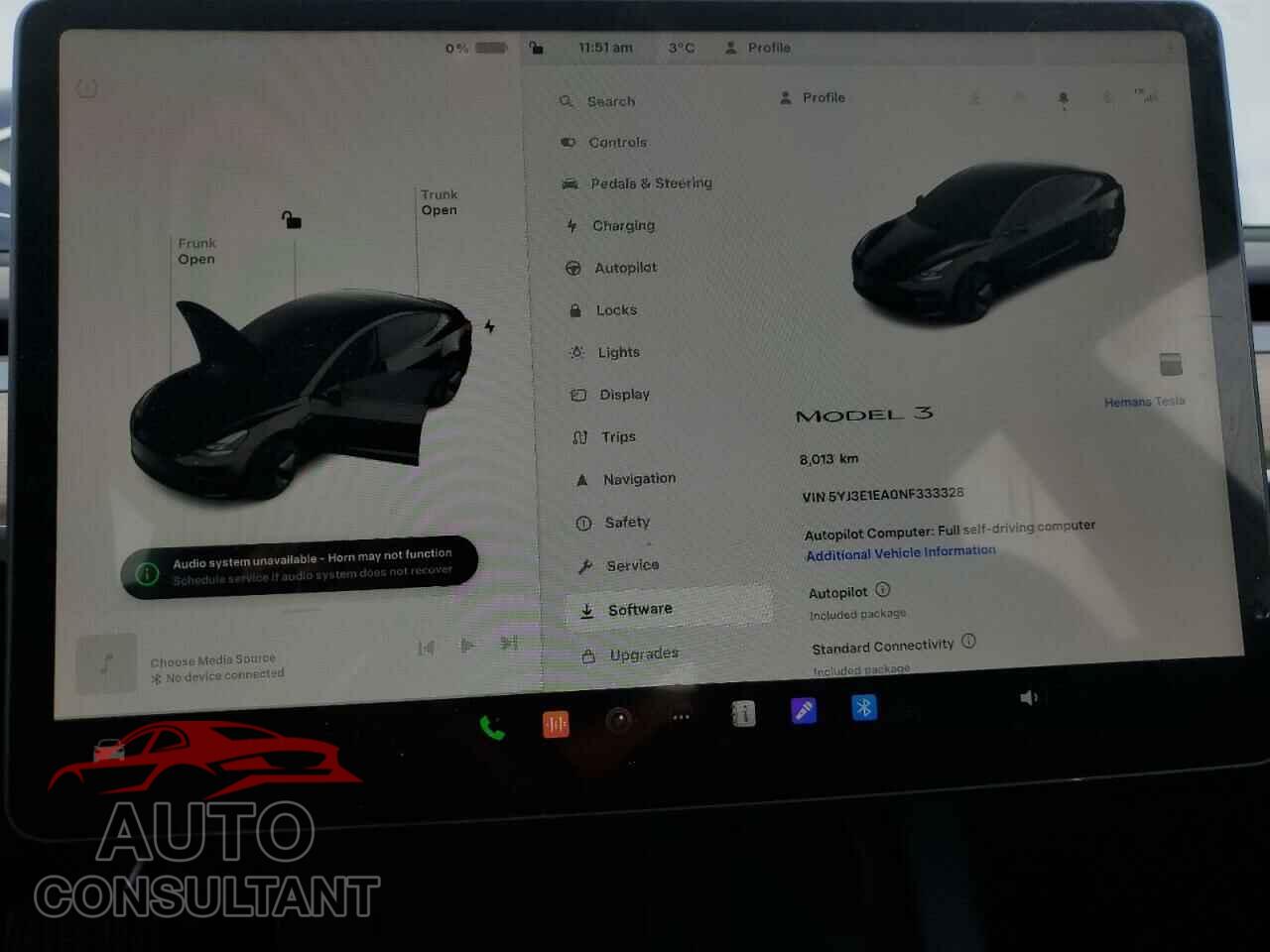 TESLA MODEL 3 2022 - 5YJ3E1EA0NF333328