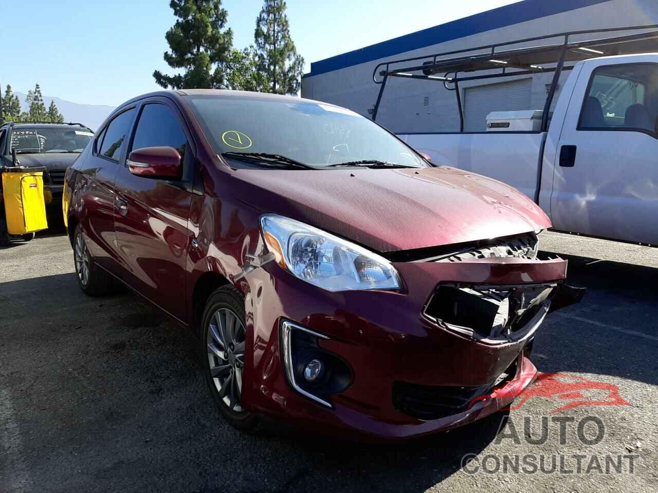 MITSUBISHI MIRAGE 2017 - ML32F4FJ6HHF07745