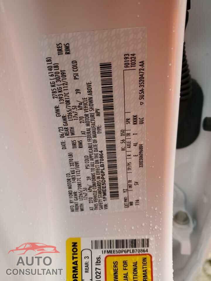 FORD BRONCO 2023 - 1FMEE5DP6PLB70864