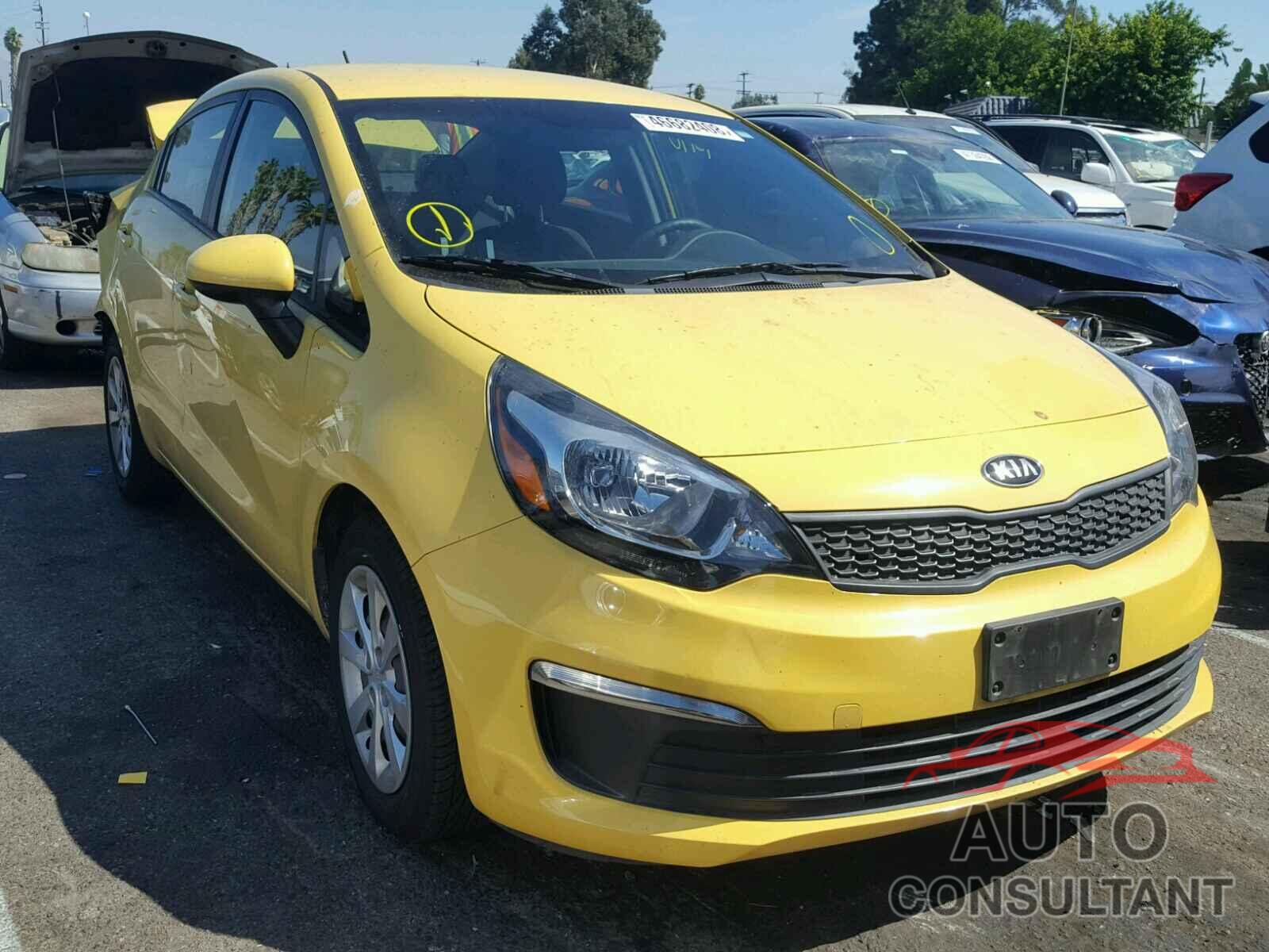 KIA RIO 2016 - KNADM4A31G6595256