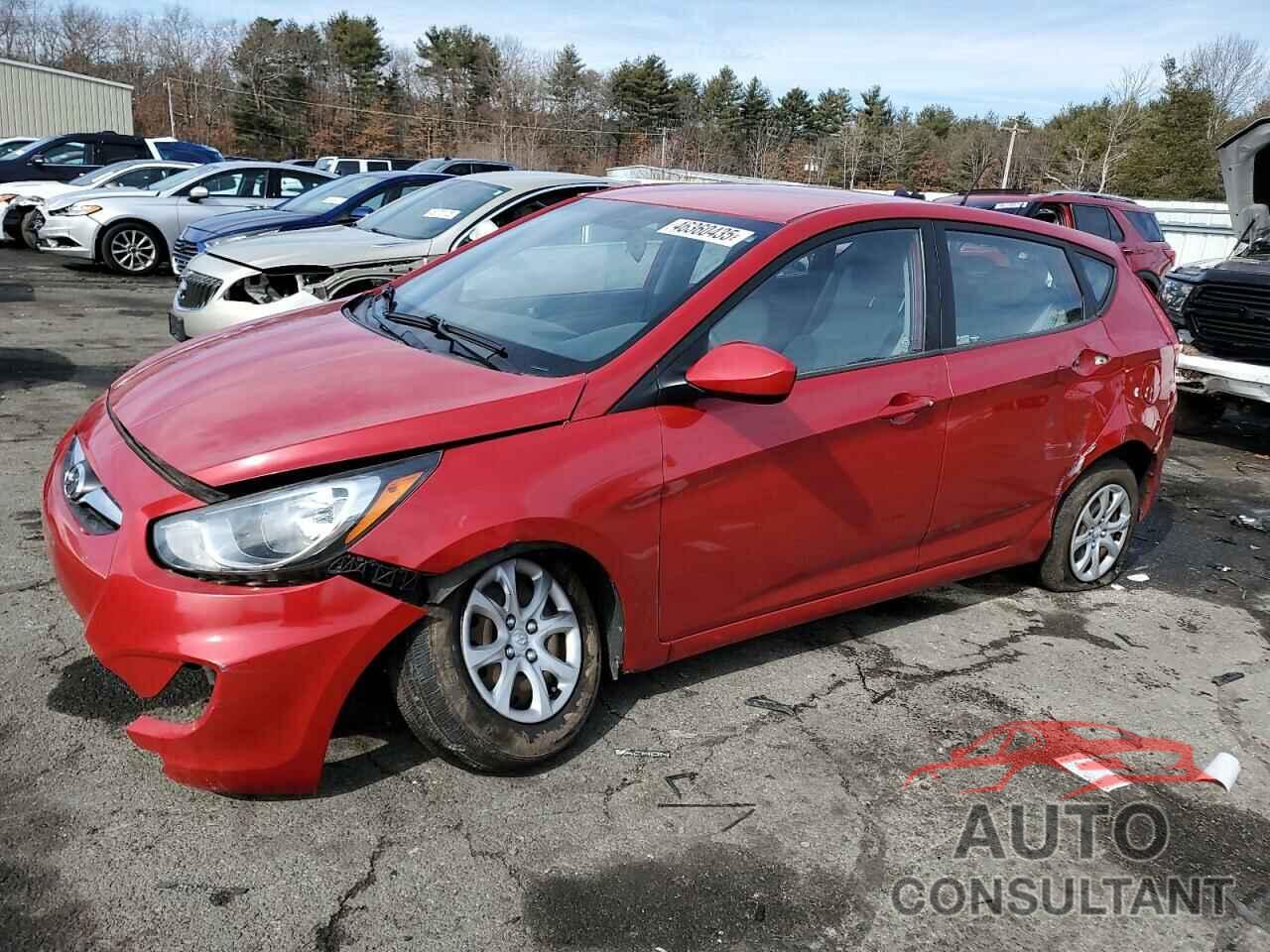 HYUNDAI ACCENT 2013 - KMHCT5AE2DU099023
