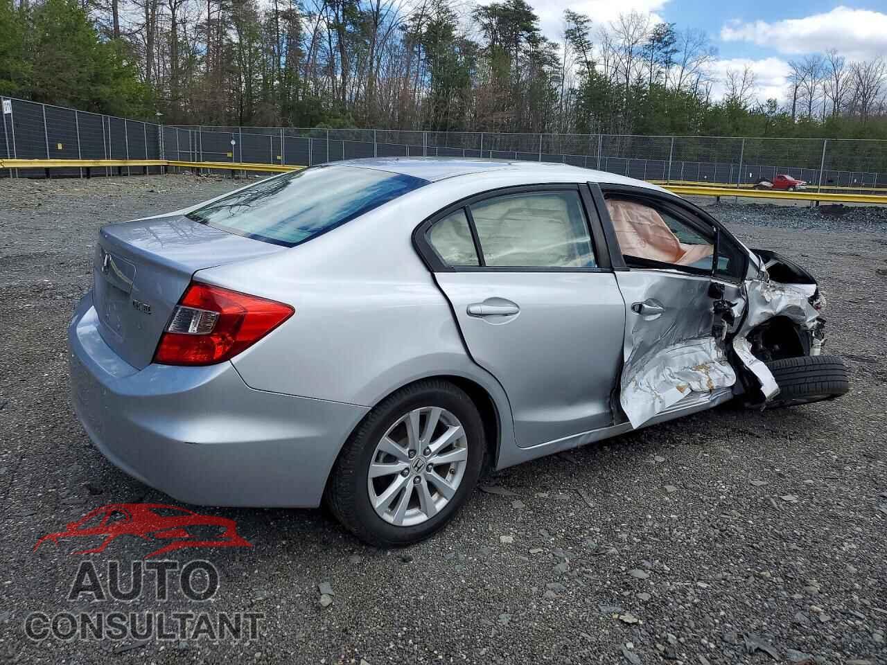 HONDA CIVIC 2012 - 19XFB2F87CE335409