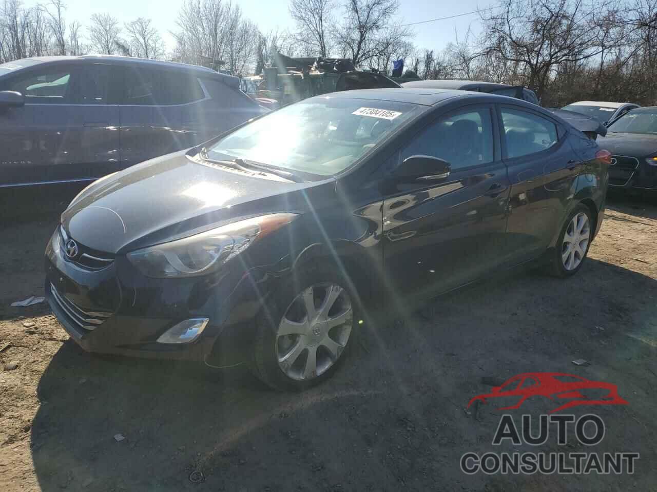 HYUNDAI ELANTRA 2013 - KMHDH4AE6DU748404