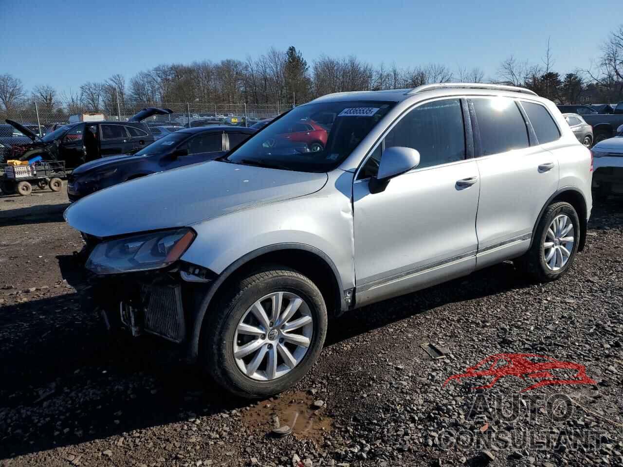 VOLKSWAGEN TOUAREG 2013 - WVGEP9BP4DD007978