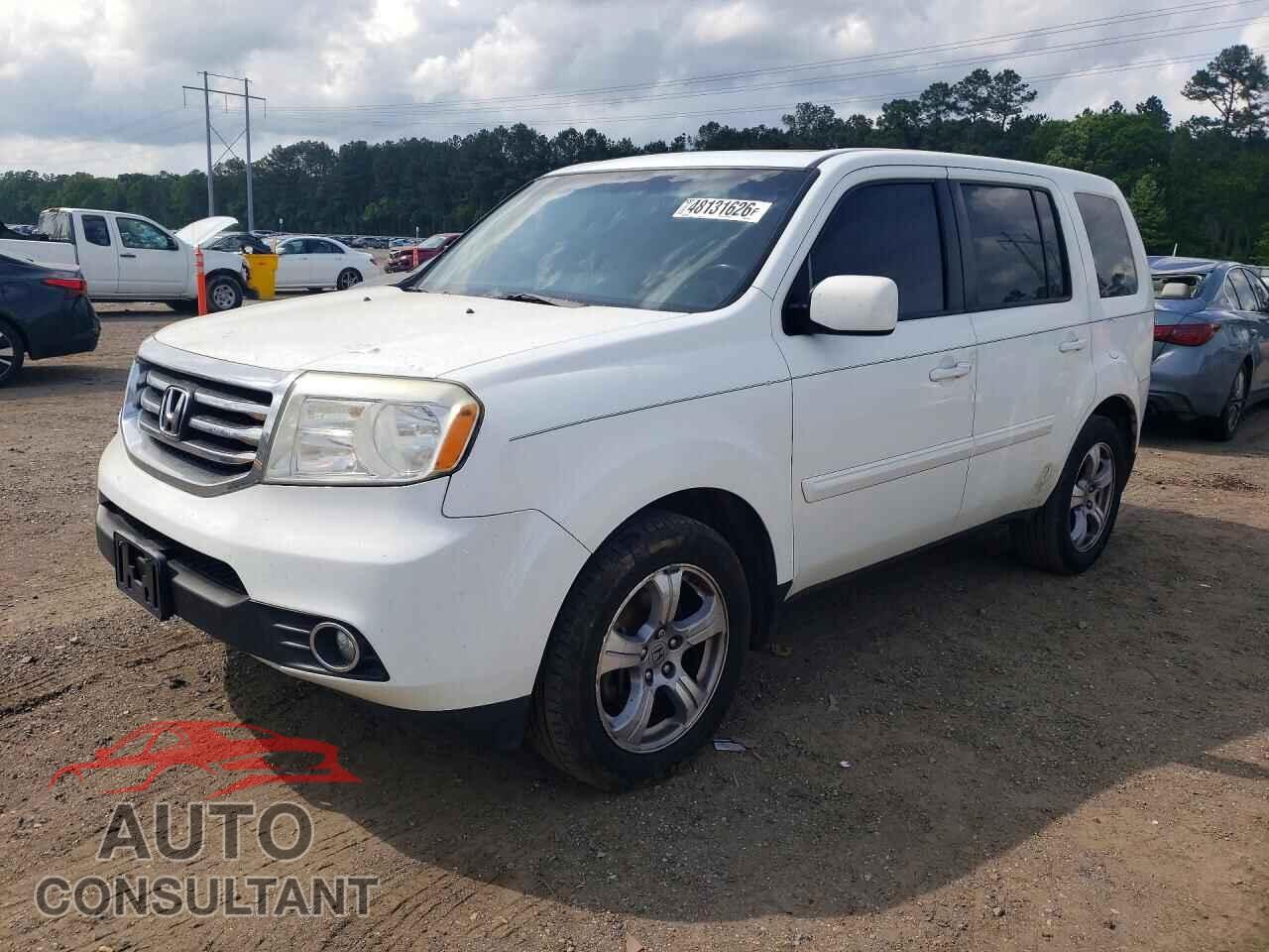 HONDA PILOT 2012 - 5FNYF3H60CB003921