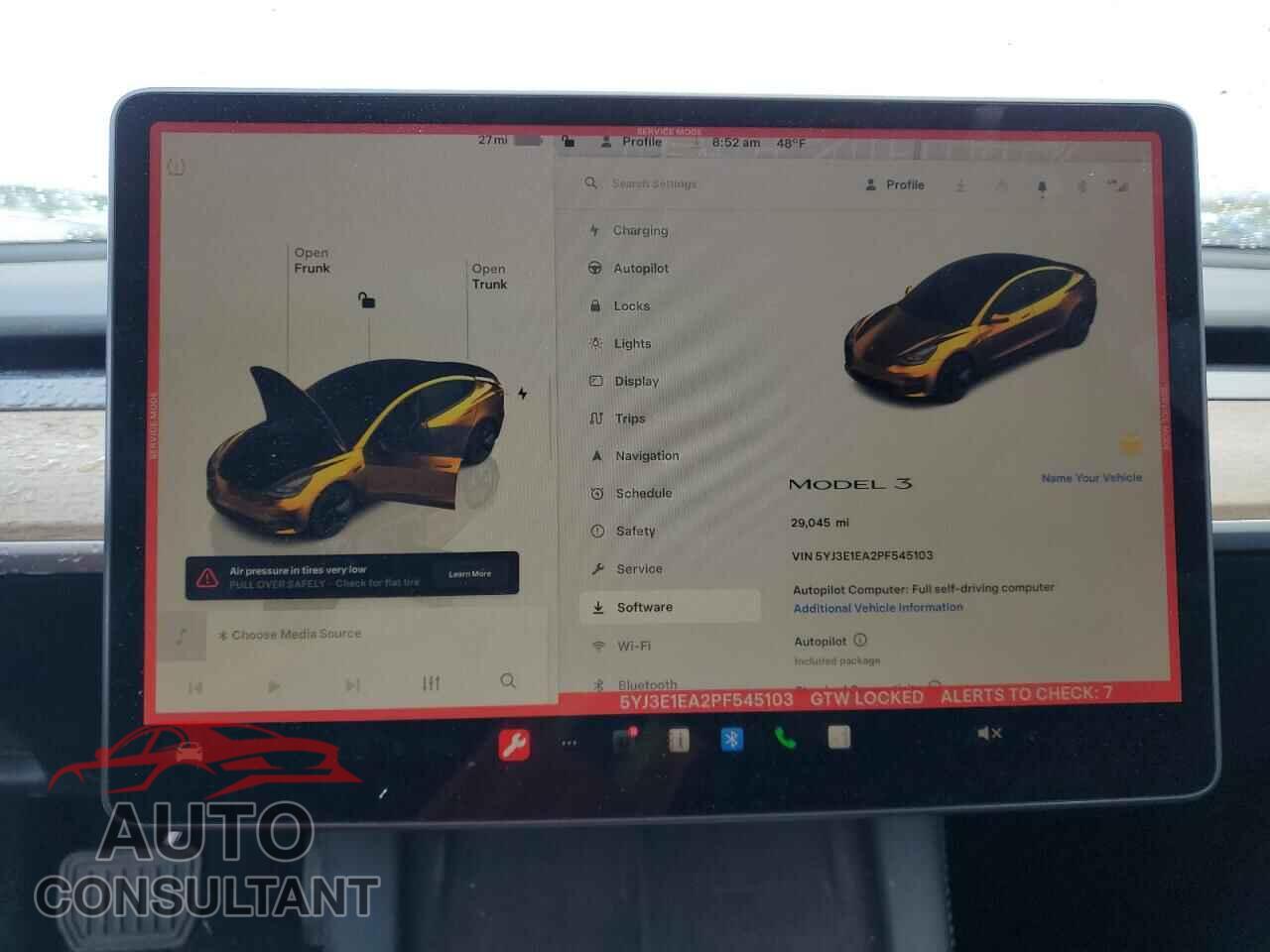 TESLA MODEL 3 2023 - 5YJ3E1EA2PF545103