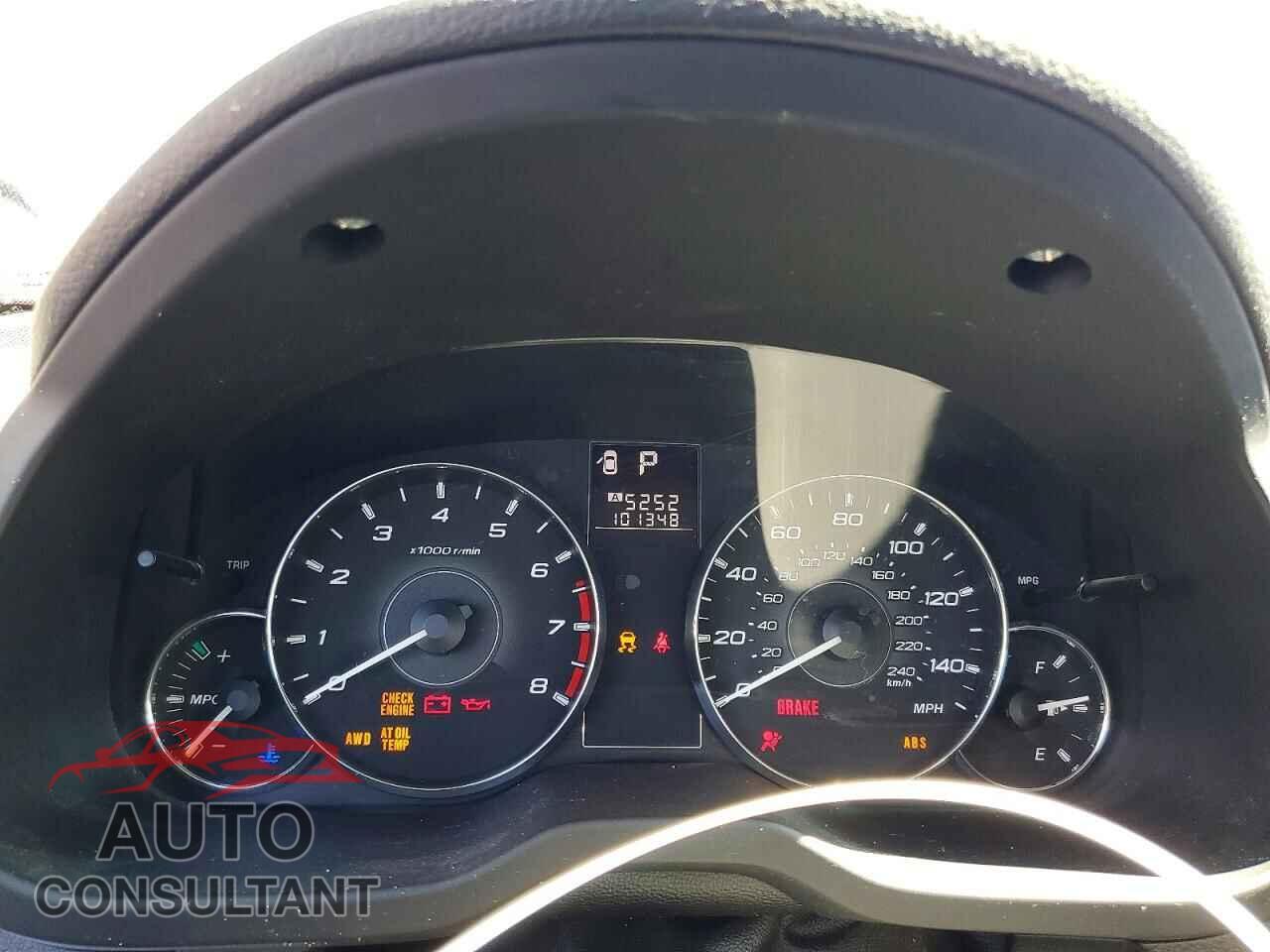 SUBARU OUTBACK 2012 - 4S4BRBAC2C3292834