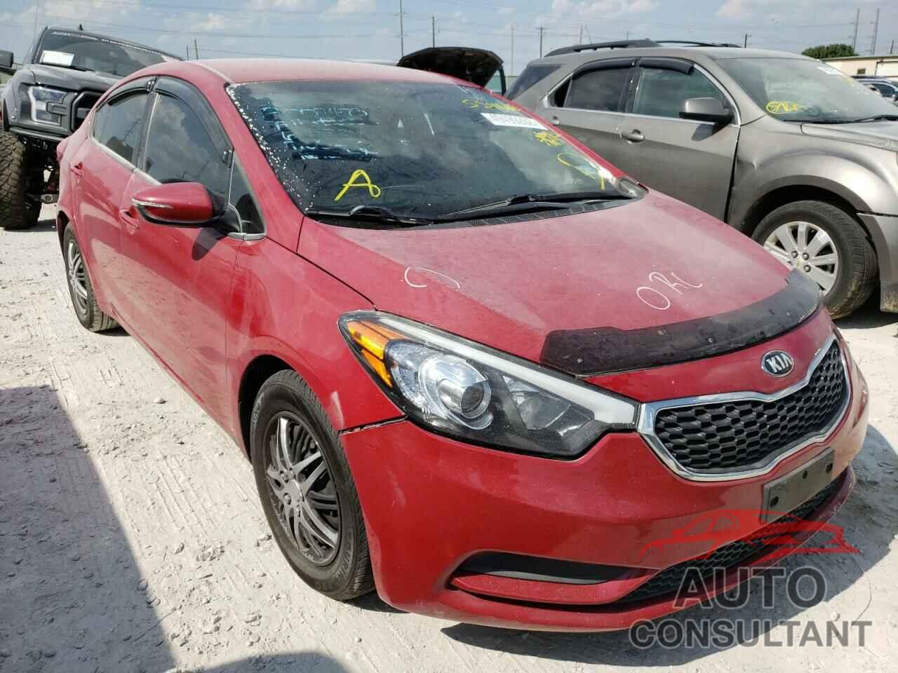 KIA FORTE 2016 - KNAFX4A68G5558608