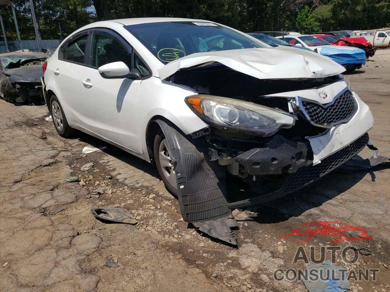 KIA FORTE 2016 - KNAFK4A69G5592782