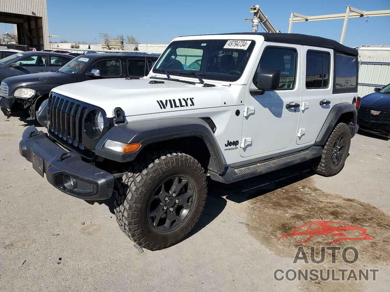 JEEP WRANGLER 2022 - 1C4HJXDG0NW197210