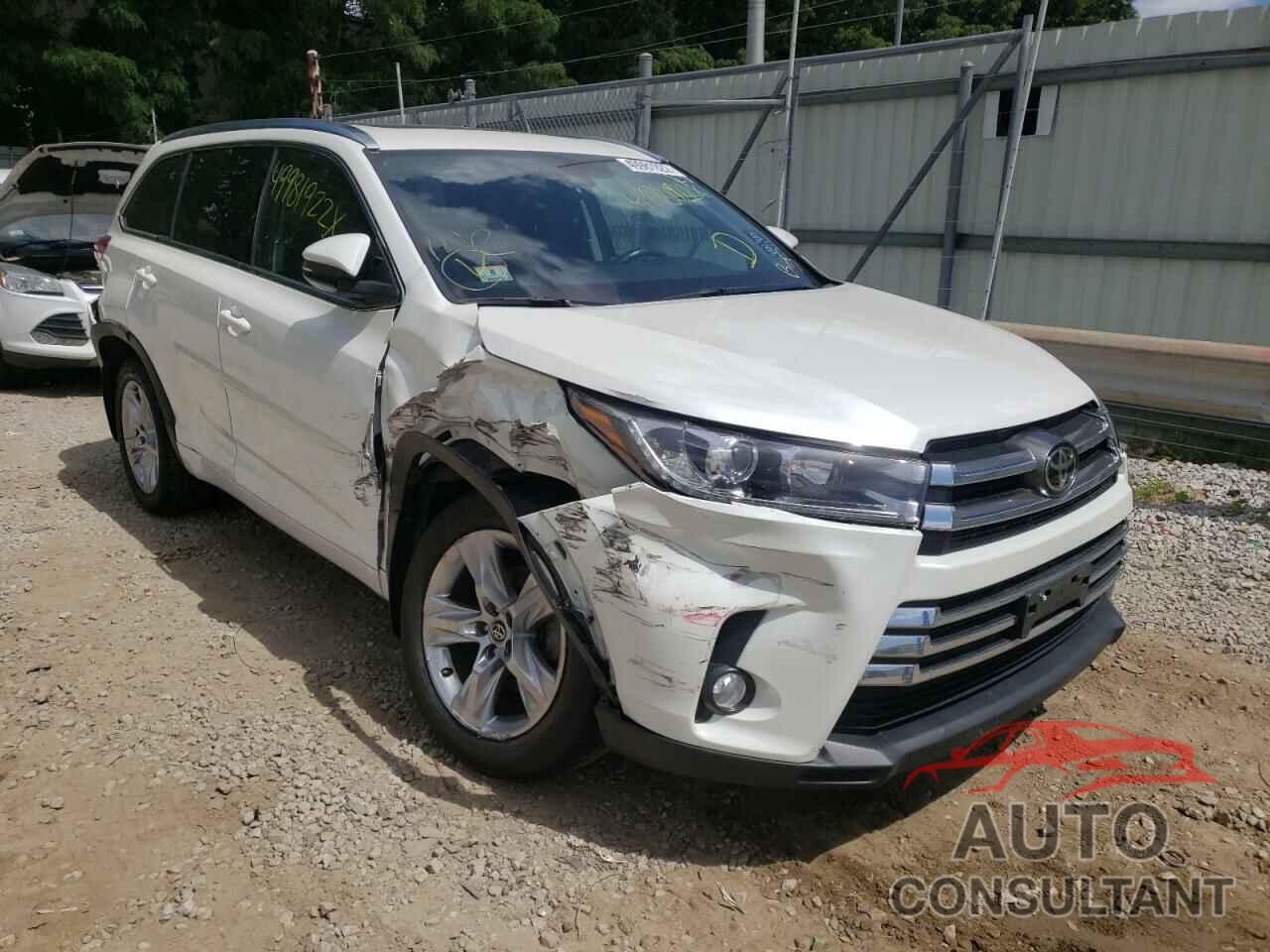 TOYOTA HIGHLANDER 2017 - 5TDDZRFH0HS419130