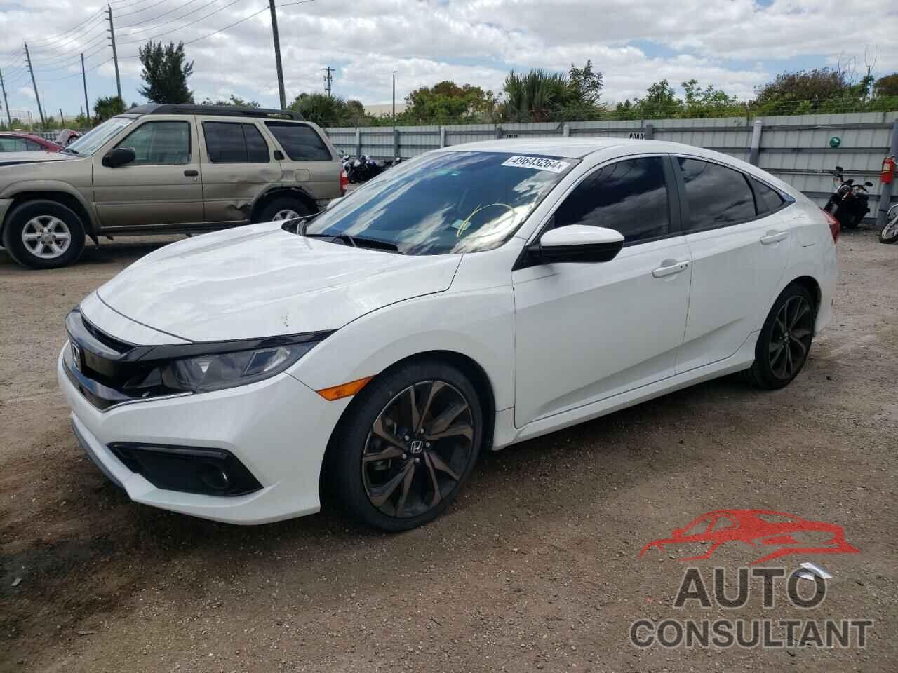 HONDA CIVIC 2019 - 2HGFC2F82KH599011