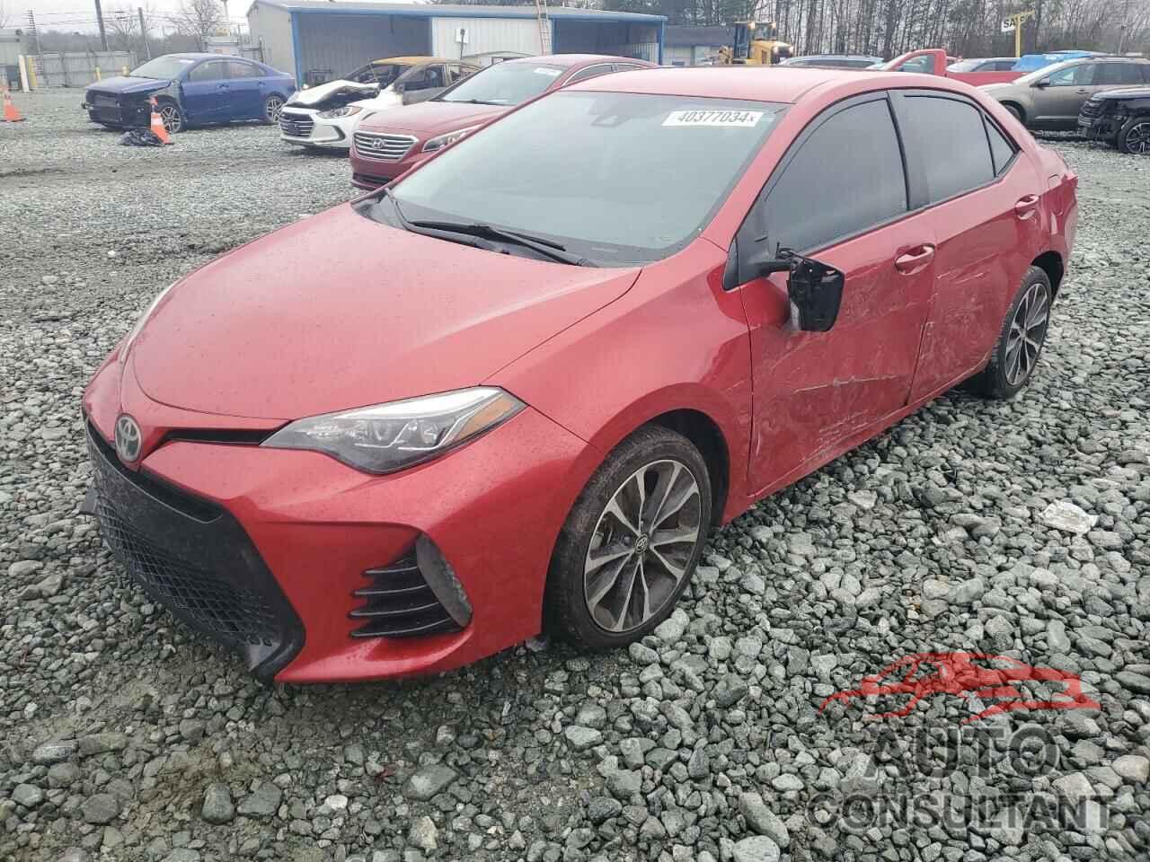TOYOTA COROLLA 2017 - 2T1BURHEXHC806429