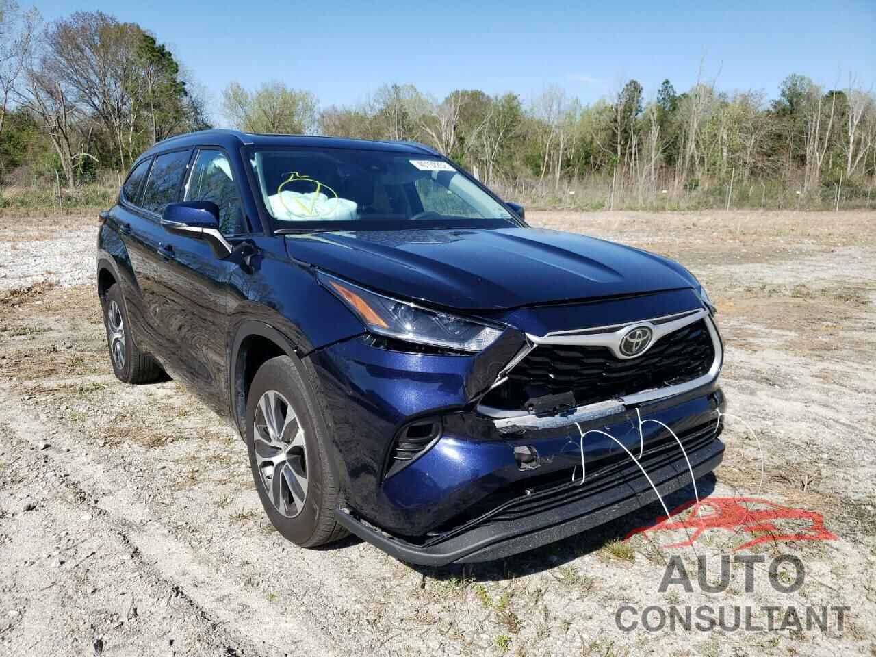 TOYOTA HIGHLANDER 2021 - 5TDHZRAH2MS036244