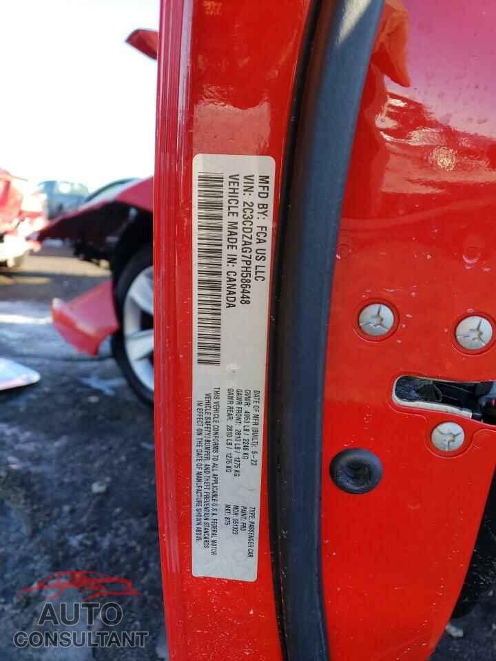DODGE CHALLENGER 2023 - 2C3CDZAG7PH586448