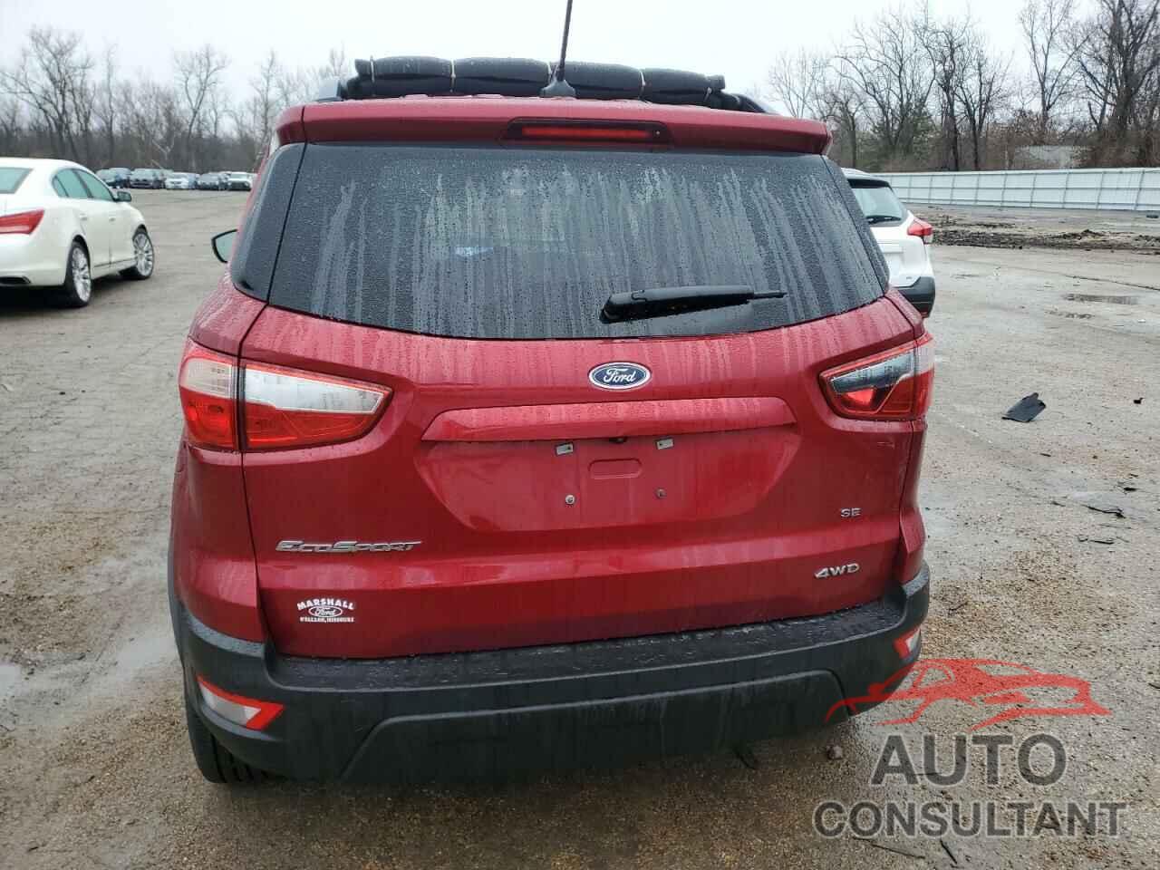 FORD ECOSPORT 2019 - MAJ6S3GL3KC271986