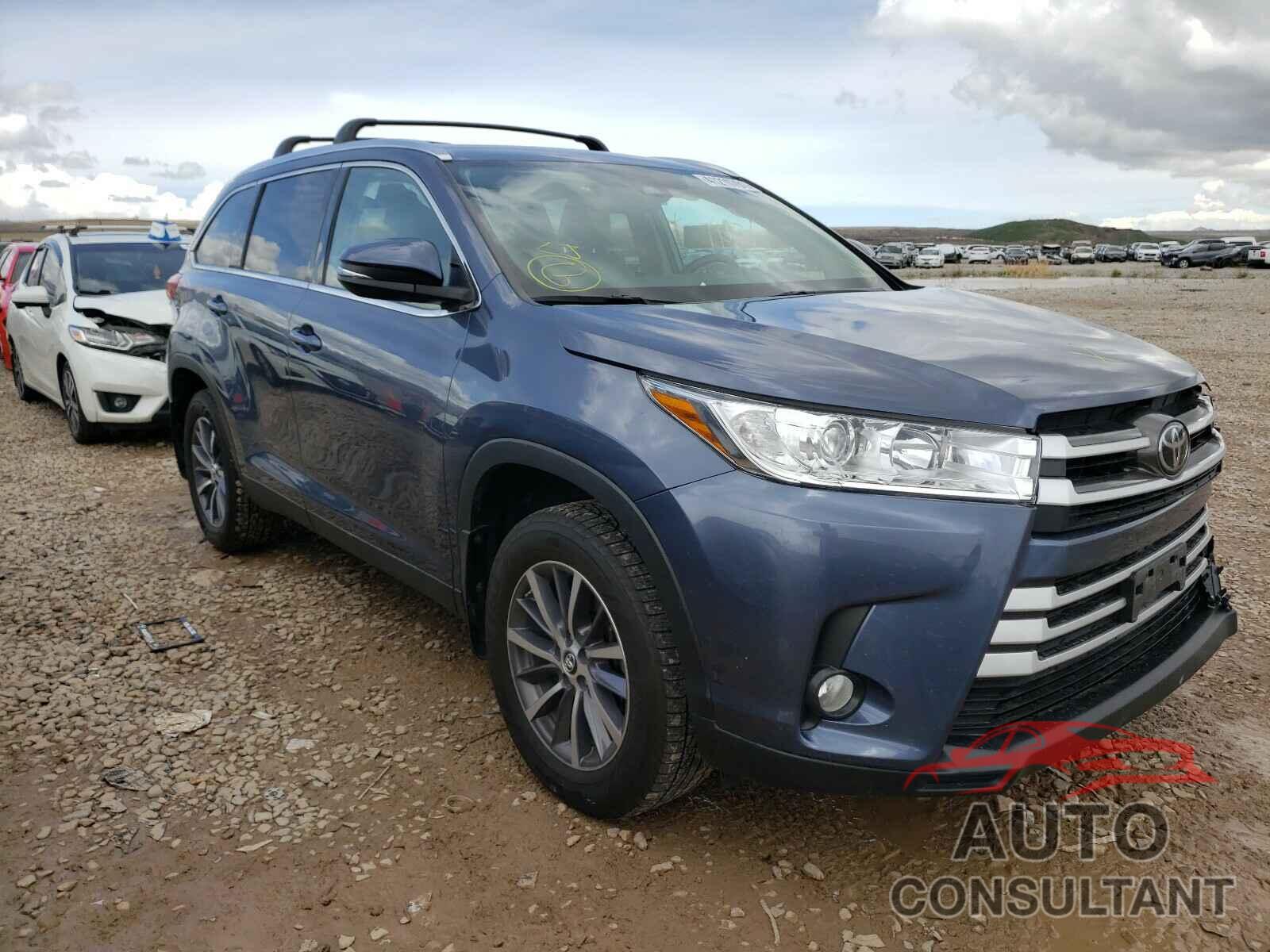 TOYOTA HIGHLANDER 2019 - 5TDJZRFH5KS708062